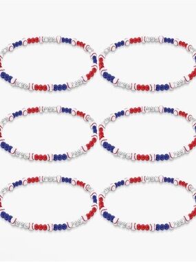 NWT Set of 12 Baseball Necklaces